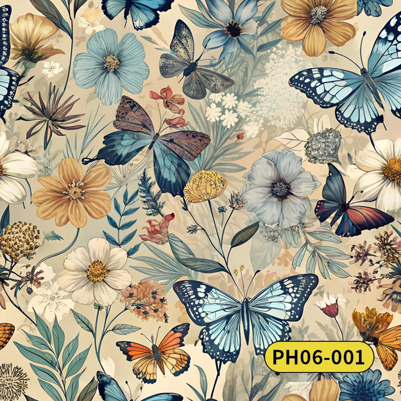 

American Retro Wall Panels, Peel & Stick Floral Stickers, Instagrammable Bedroom Art, Modern Farmhouse Design