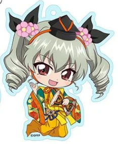 لعبة Darjeeling Anchovy Nishizumi Miho Maho Nishi Kinuyo المفاتيح دمية أنيمي الاكريليك كيرينغ قلادة للهدايا #6