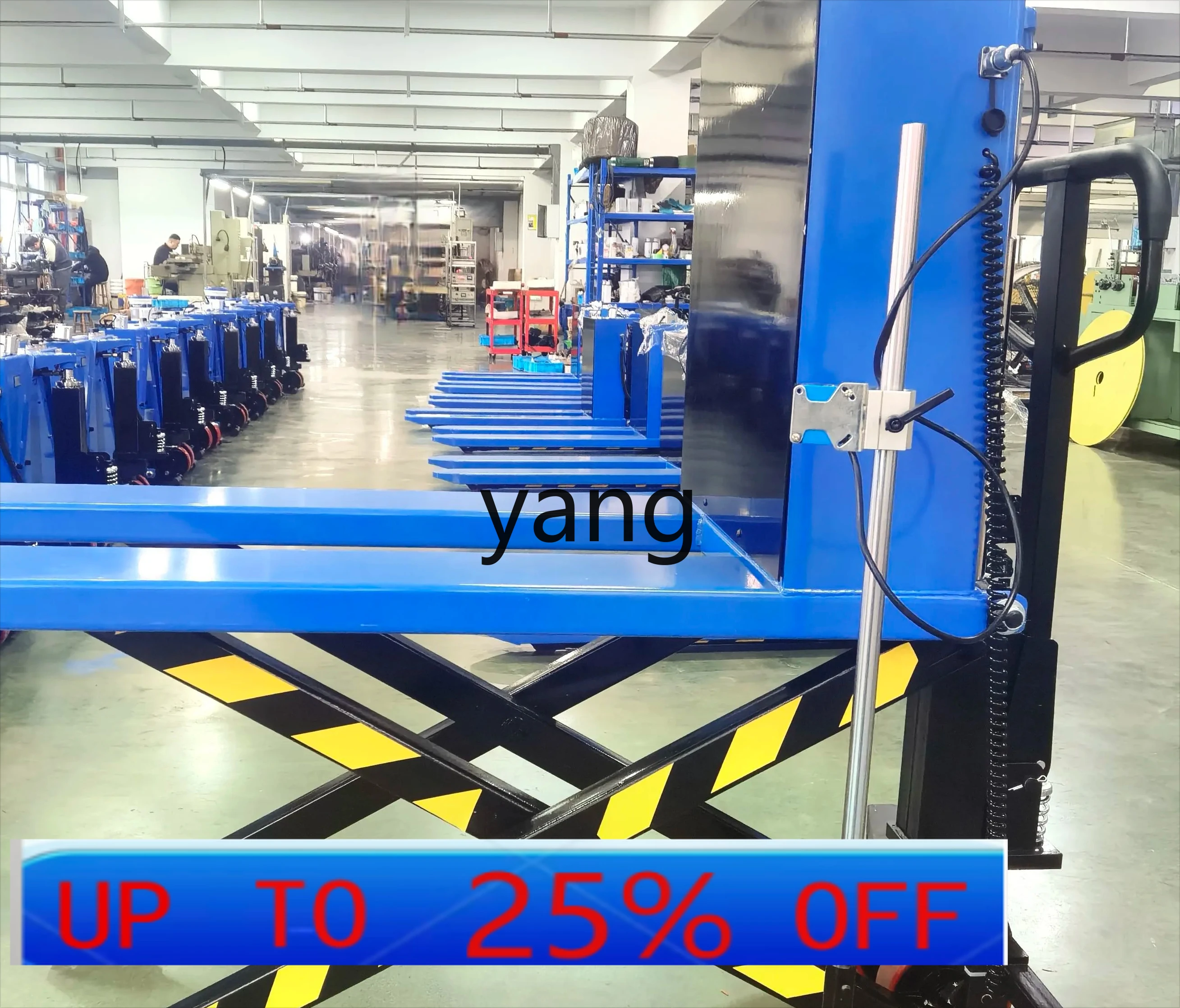 

LMM electric high lift truck scissor fork lift forklift high lift hydraulic