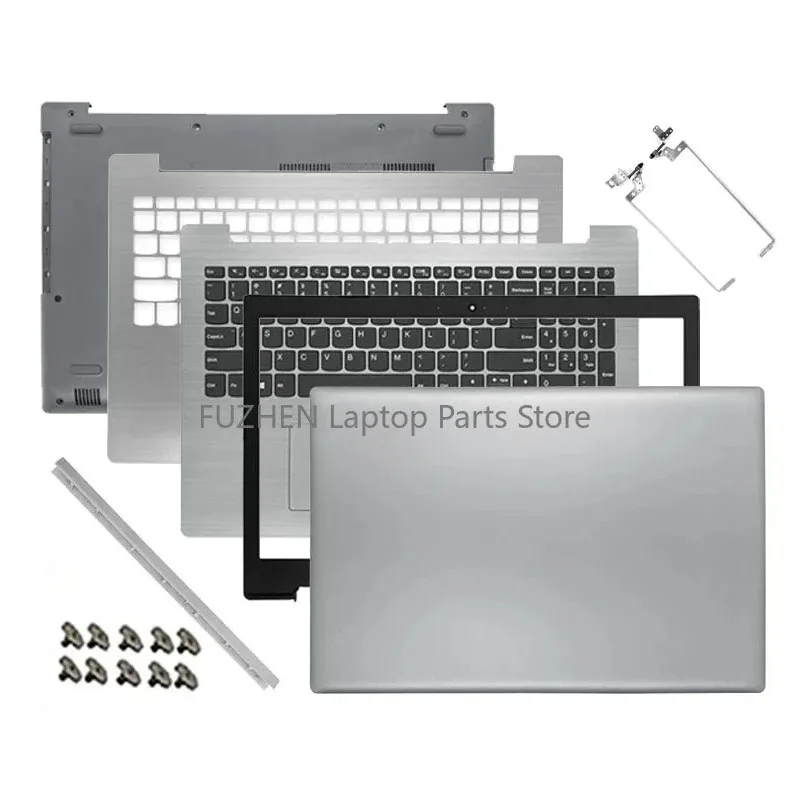 NEW For IdeaPad 330-15 330-15IKB 330-15IGM 320-15ABR laptop LCD Back Cover/Front Bezel/Palmrest Upper/BOTTOM CASE Silvery