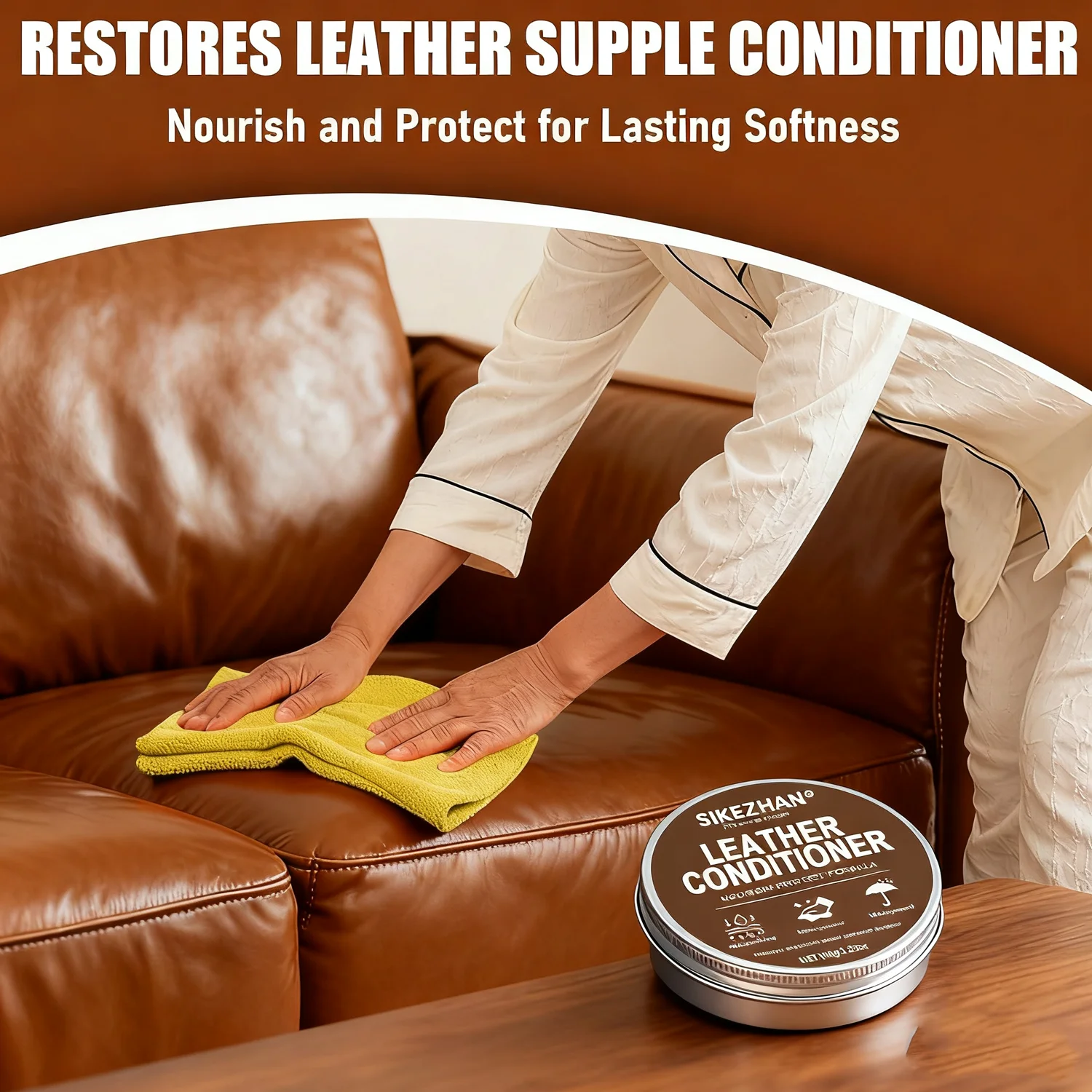 Balsem Perbaikan Kondisioner P - Car Leather Cleaner Conditioner Balm Kit ulasan dan harga
