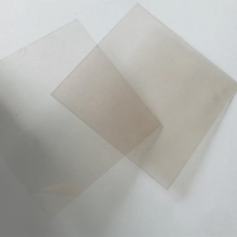 0.1mm 0.07mm 1000pcs Transparent Mica Insulation Sheet High-Temperature Resistant AFM/SEM Natural Mica Square Circular Plate