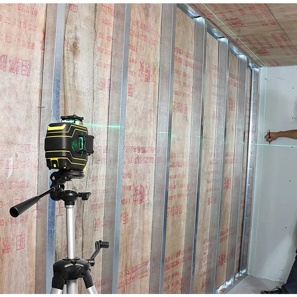 FIRECORE Tripod For Laser Level 1.56M 1/4" Interface 360° Adjustable Aluminum Laser Level Bracket