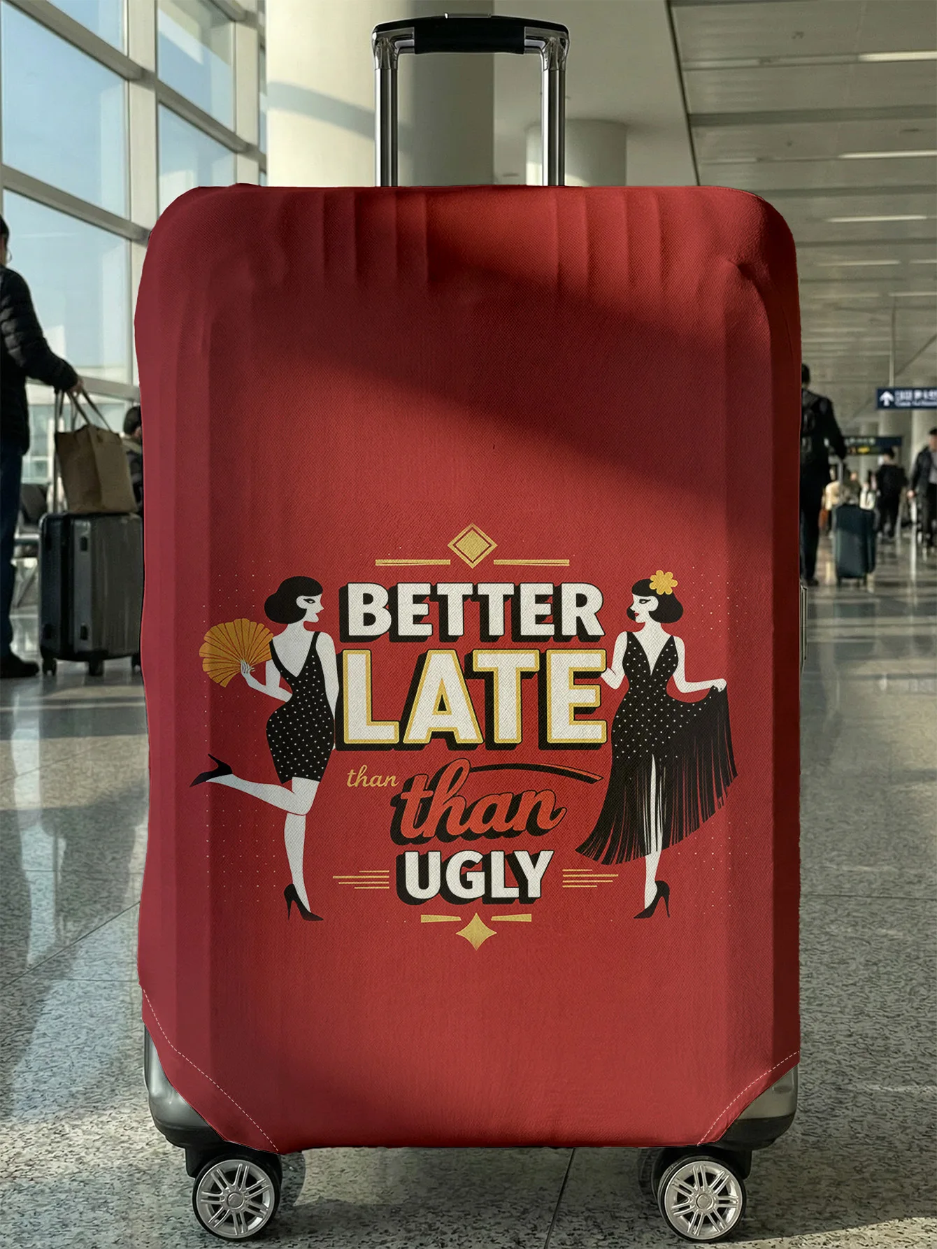 

Защитный чехол для чемоданов в ретро-стиле, подходит для чемоданов размером 18-32 дюйма, перчатки для защиты ручки чемодана, дорожные аксессуары.