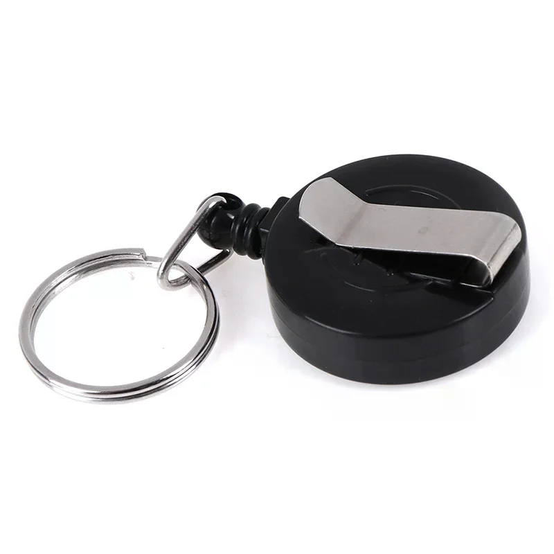 Heavy Duty Retractable Reel Badge ID Holder Belf Clip Nurse Name Card