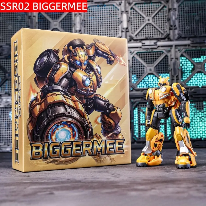

New SSR‑02 BIGGERMEE Classic Beetle Transformable Mecha Multi-Accessory Action Figure Collectible Ornaments