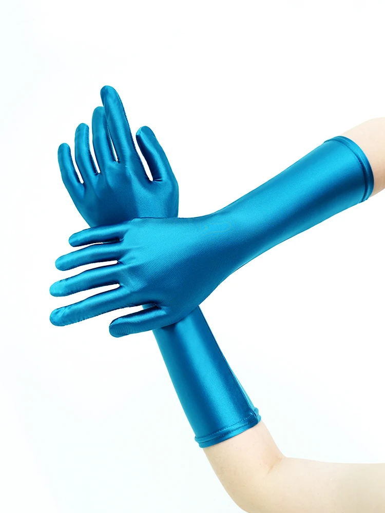 قفاز متجر المجوهرات آداب Premium Air Show فستان عشاء الزفاف في القفازات المزيتة من مادة البولي أميد الطويلة