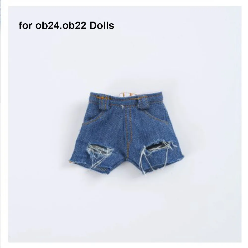 

Loose 1/6 Doll Bottoms Casual Wear Fashion Doll Shirts Long Sleeved Tops Cute for OB24 OB22 Figure Doll for Blythe Dolls
