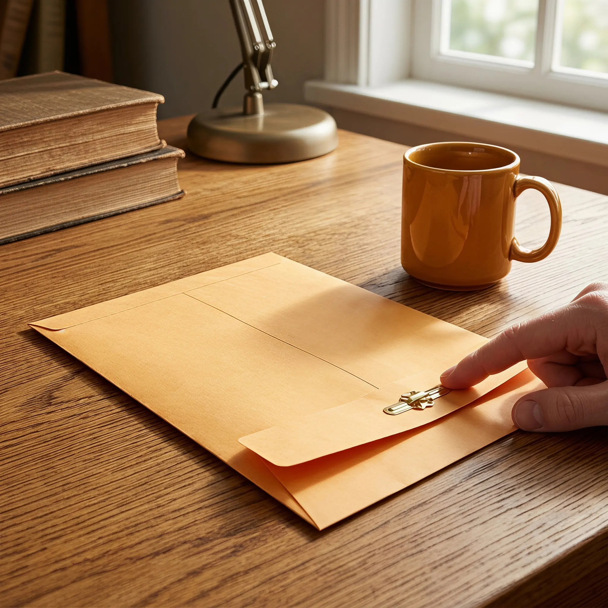 100 pcs Document Self Envelopes Paper Halloween Christmas New Year Kraft Paper Envelope Clasp Envelopes Document Envelope Manila