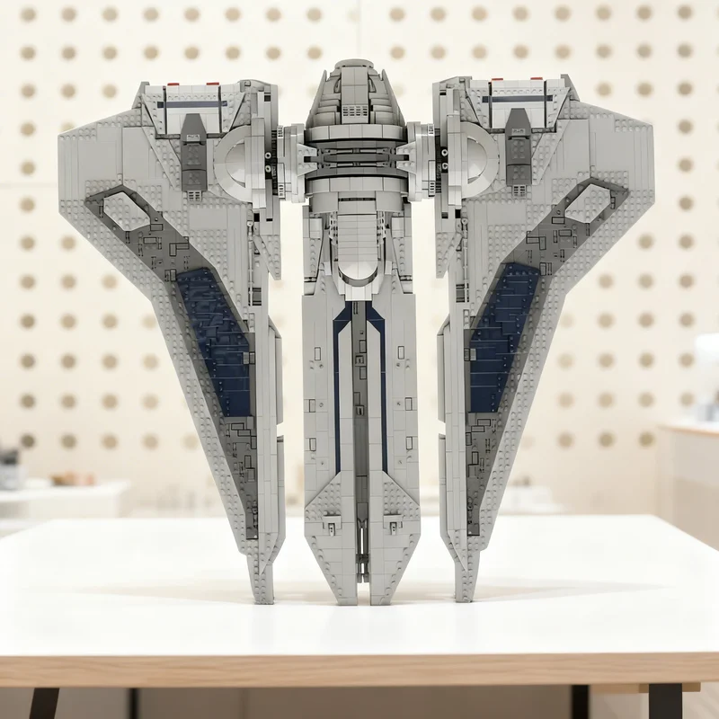 

5172 детали MOC Комплект для сборки истребителя Kom rk Star Battle UCS, конструктор, рождественский подарок, игрушка, креативная идея для самостоятельной сборки, кирпичики для детей