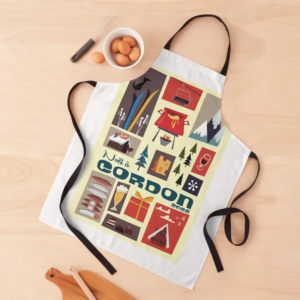 

Noel a Cordon Apron with personal logo Women's Dress Apron