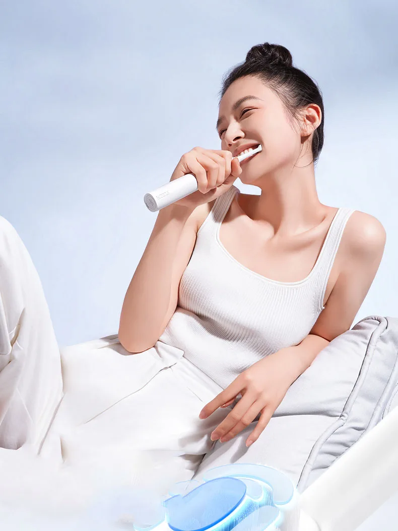 SOOCAS X3S Sonic Electric Toothbrush IPX8 Waterproof 180 Days Battery Life Ultrasonic Teethbrush Ultra Soft Bristles Nozzles