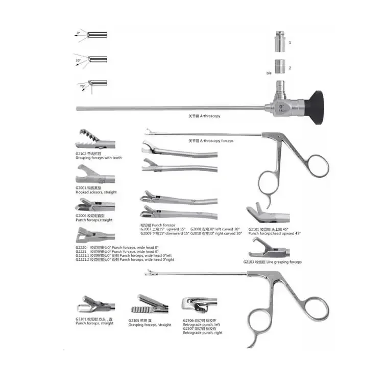 me/dical rigid endos/copes orthop/edics instrumE/NTs artroscopias set price