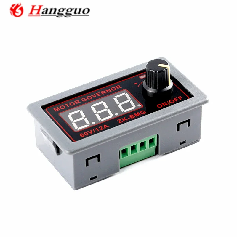 DC 9-60V 12v 24v 36V 48V 12A For Motor Controller PWM Adjustable Speed Digital display encoder duty ratio frequency ZK-BMG