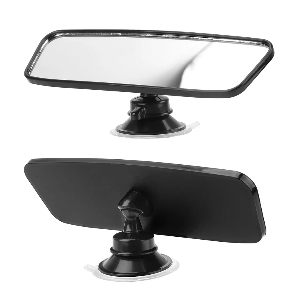 Rétroviseur intérieur de voiture avec ventouse réglable, rétroviseur grand angle, rotation à 360 °, universel