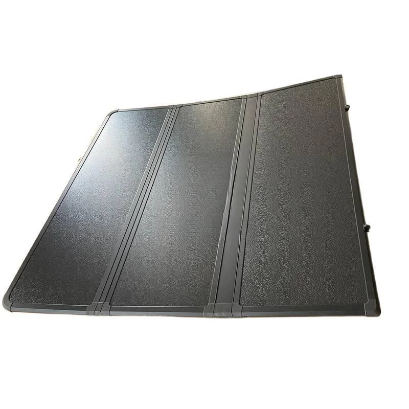

Hot Sale High Quality Aluminum Hard Pickup Bed Cover for 5ft Waterproof Three Folds Tonneau Cover