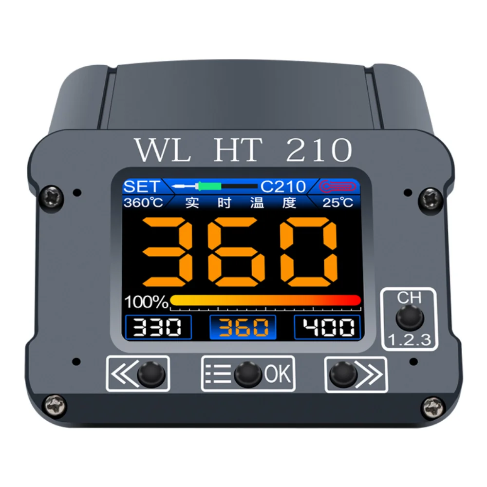 WL 110V/220V LED stazione di saldatura digitale stazione di rilavorazione pistola ad aria calda saldatore elettrico per saldatura PCB IC SMD BGA del