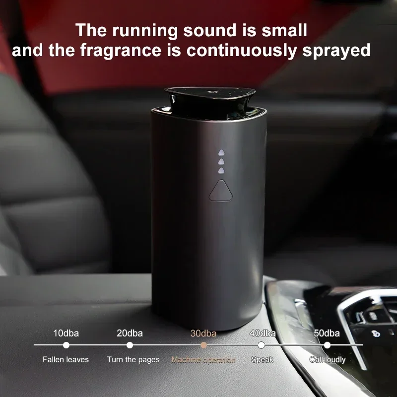 NAMSTE Car Fragrance Essential Oils Diffuser Flavoring for Cars 30m³ Dual Mode Switching USB Rechargeable 1200mAh Air Freshener