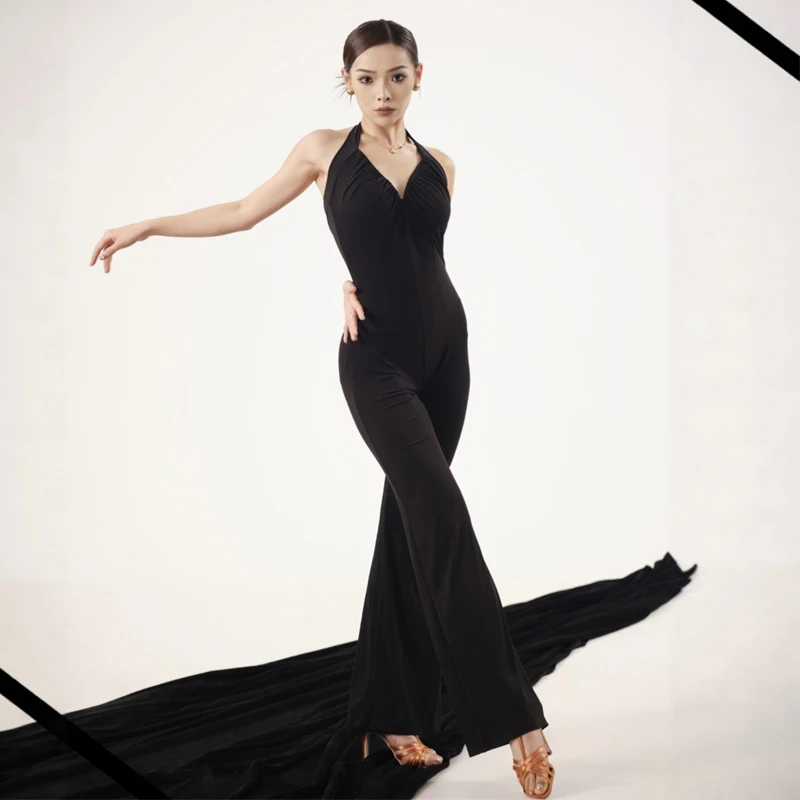 الكبار السامبا اللاتينية الرقص الأعلى النساء الرسن اللاتينية الرقص بذلة الإناث تشاتشا رومبا قاعة الرقص الملابس المرحلة ارتداء SL13585