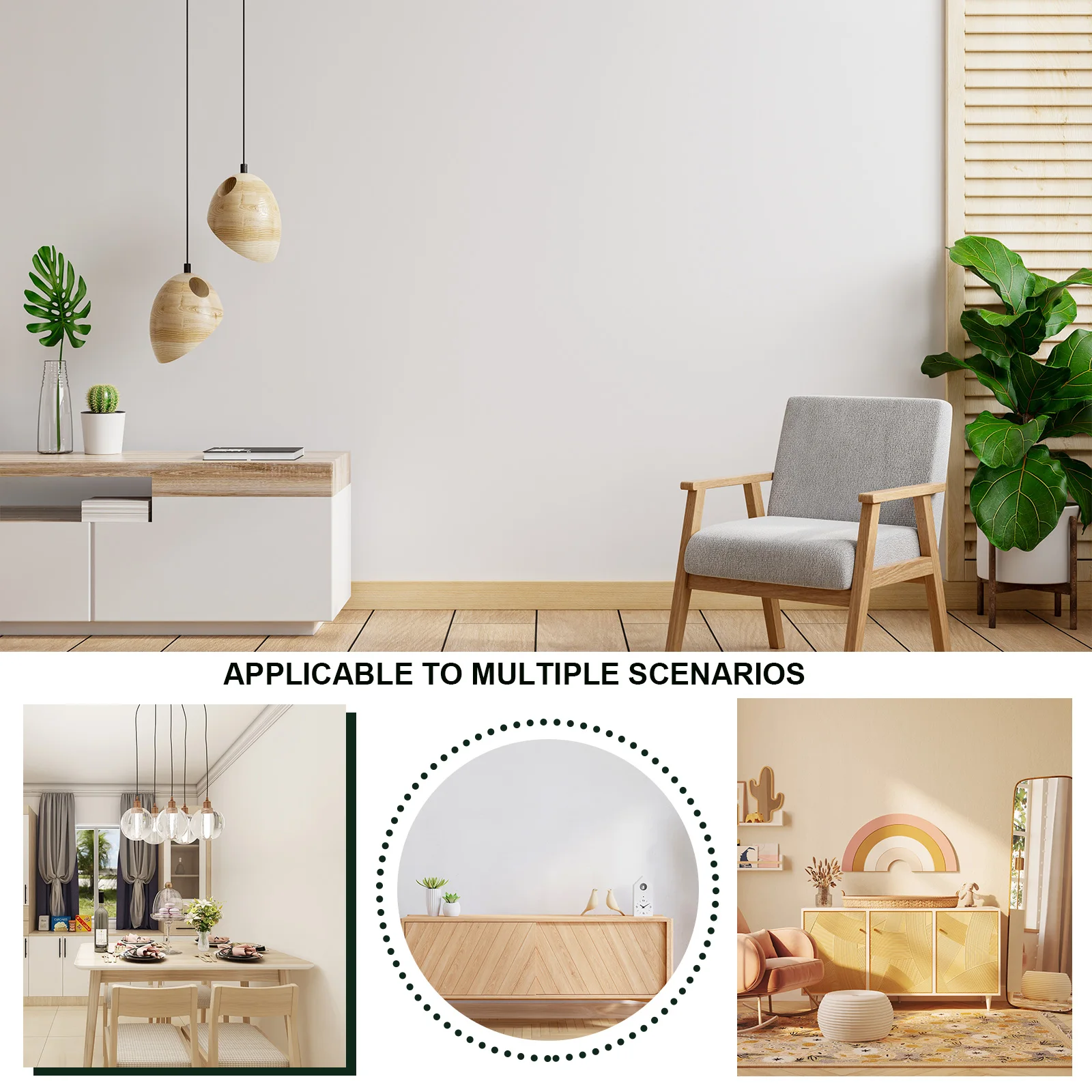 Natural Cotton Handmade Bohemian Dreamcatcher Wall Hanging Decor Inverted Triangle Tassel Macrame Woven Home Bedroom Wall Art