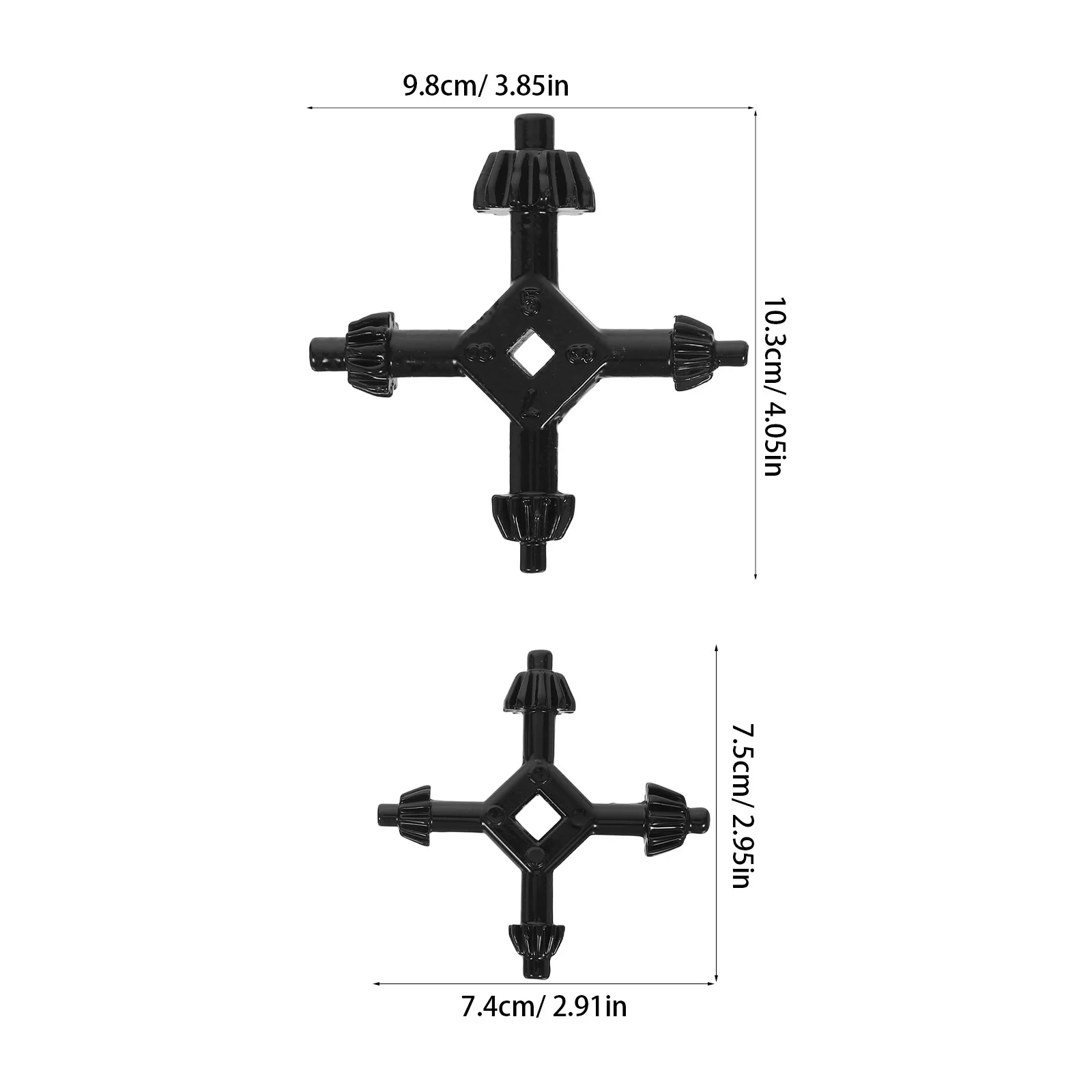 2 pz Trapano Mandrino Chiave Chiave 4In1 Universale Strumento A Cricchetto Per Trapano A Mano Elettrico Presse Stringere Allentamento Acciaio Durevole