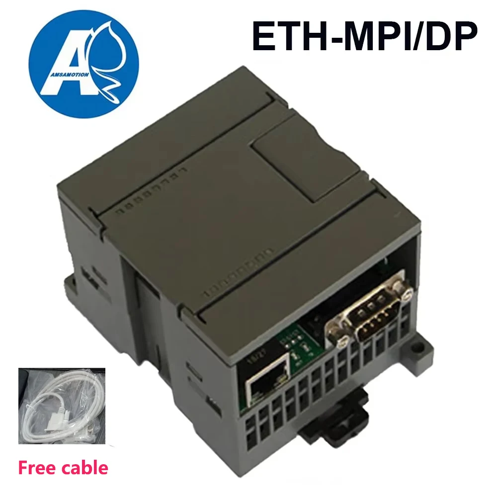 

ETH-MPI/DP for Siemens S7-300 Ethernet Isolated Communication Adapter Module 64bit For TIA Portal EM CP343-i CP5611 21-28VDC