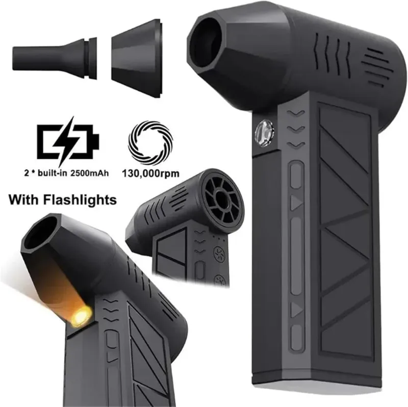 X6 Turbo Jet Blower 130000RPM Powerful Air Blower Brushless Motor Turbo Fan Jet Fan Cleaning Air Duster Blower Air Puissant Tool