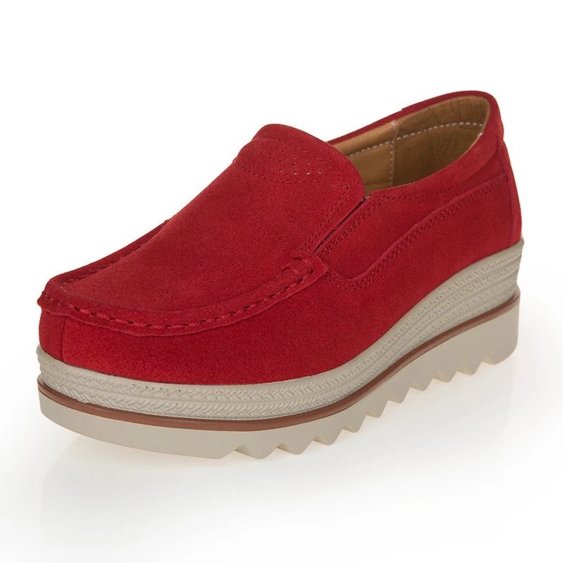 Travel Style One-Legged Women's Rocking Shoes Mother Shoes Wedge Women's Shoes Lazy Shoes Outdoor Casual Comfortable Shoes