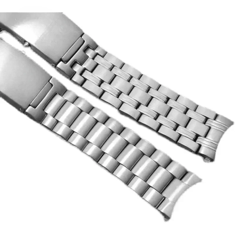 Watchband for Omega Replace Original Seahorse 300 Strap Men Integrated Super Master Solid Stainless Steel Fold Buckle 18 20 22mm