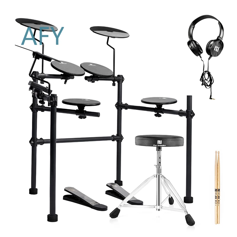 Compact Portable Pdxi00 Standard Edition Electronic Drum for Beginners Easy to Operate Music Instrument for Home Practice