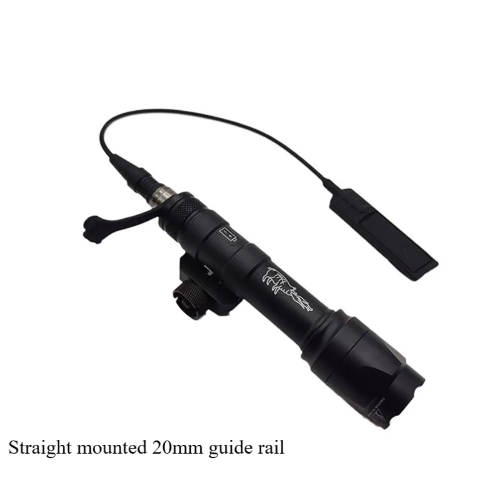 

M600C flash flashlight M600 strong light flashlight module mouse tail 20mm guide rail