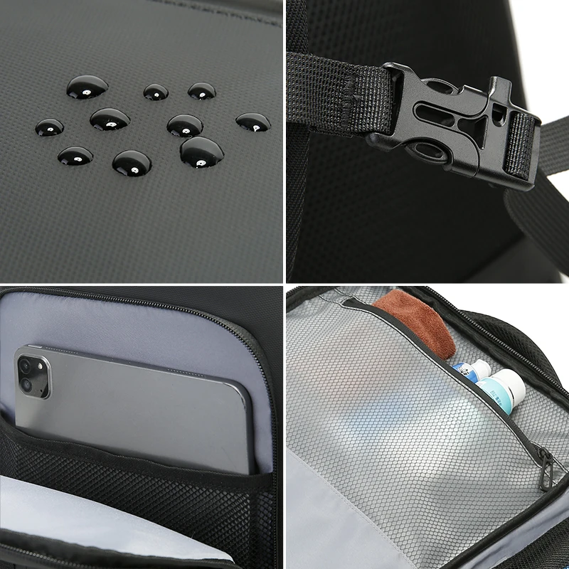 بانج جديد المشي لمسافات طويلة في الهواء الطلق حقيبة السفر الرجال حقيبة الظهر 40L توسيع الأعمال حمل على حقيبة للذكور يناسب 17 بوصة محمول على ظهره