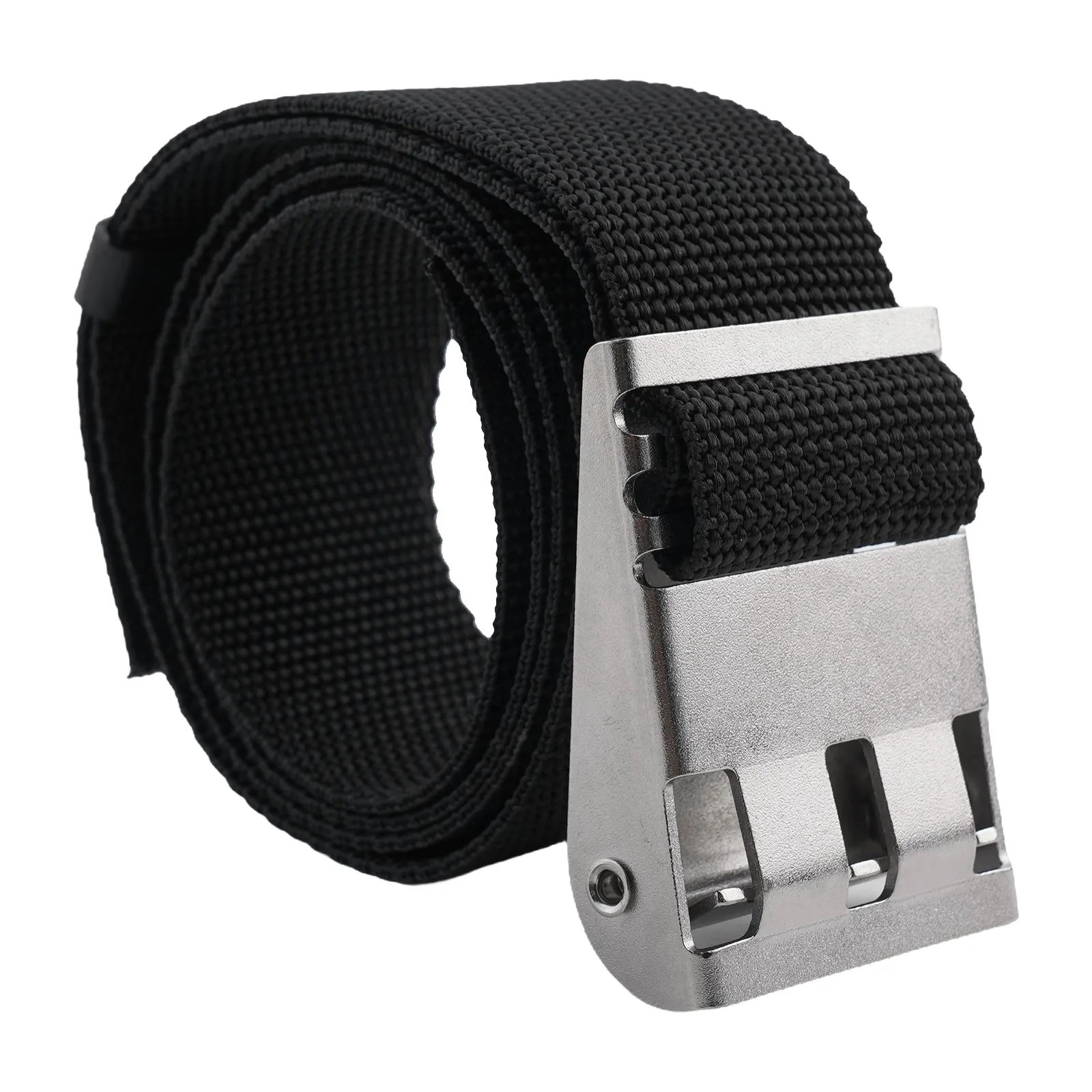 Scuba Diving Weight Belt with Stainless Steel Buckle and Abrasion-Resistant Nylon Webbing for Recreational and Training Use