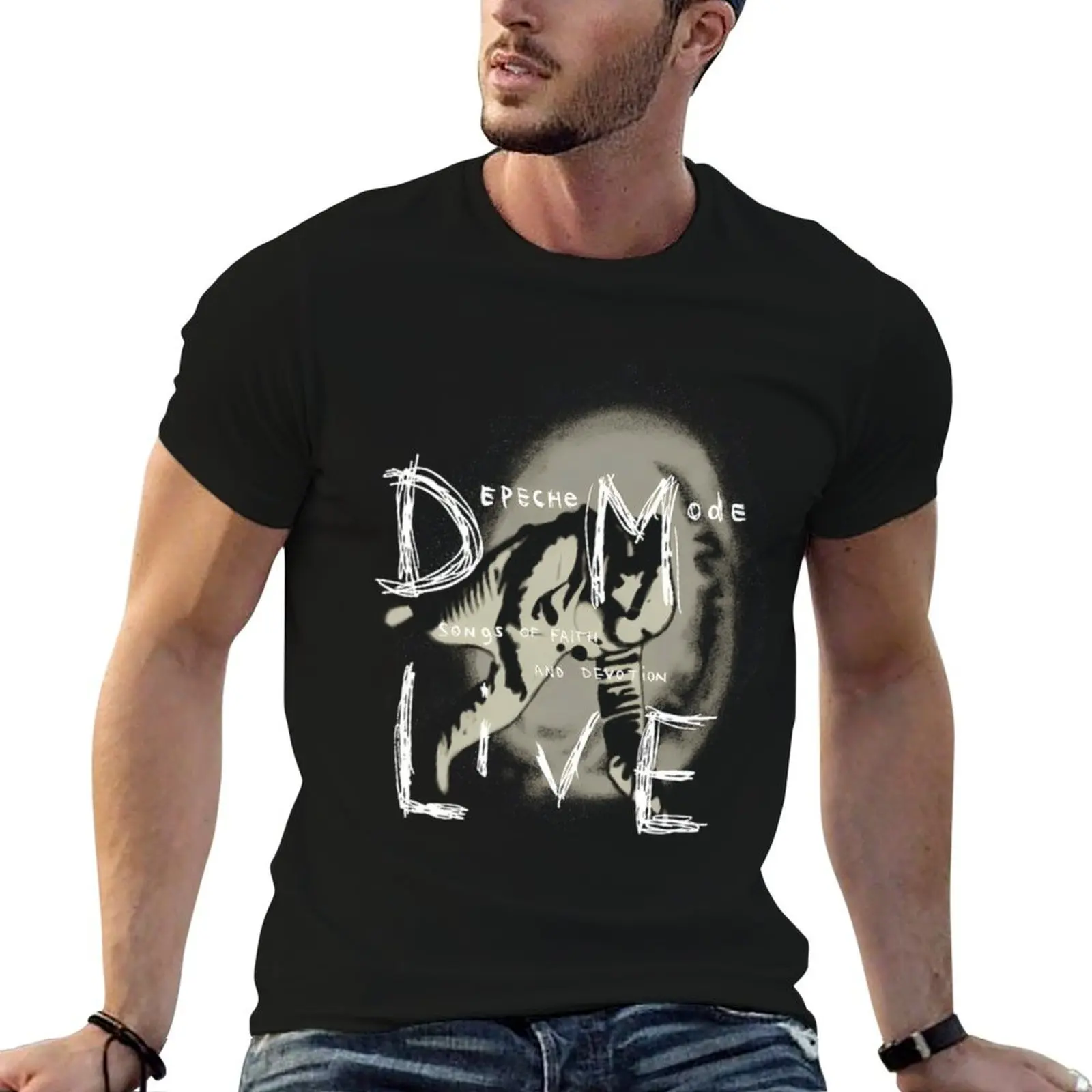 T-shirt Depeche Mode Songs Of Faith And Devotion, T-shirt de sport léger à séchage rapide