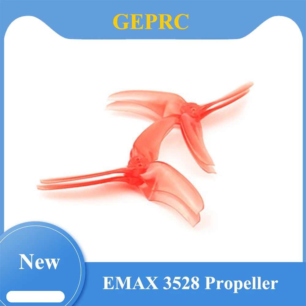 

Пропеллер GEPRC EMAX Avan 3528 T-образный M2, подходит для Smart 35 или других 3,5-дюймовых дронов RC FPV, запасная часть для фристайл-дронов.