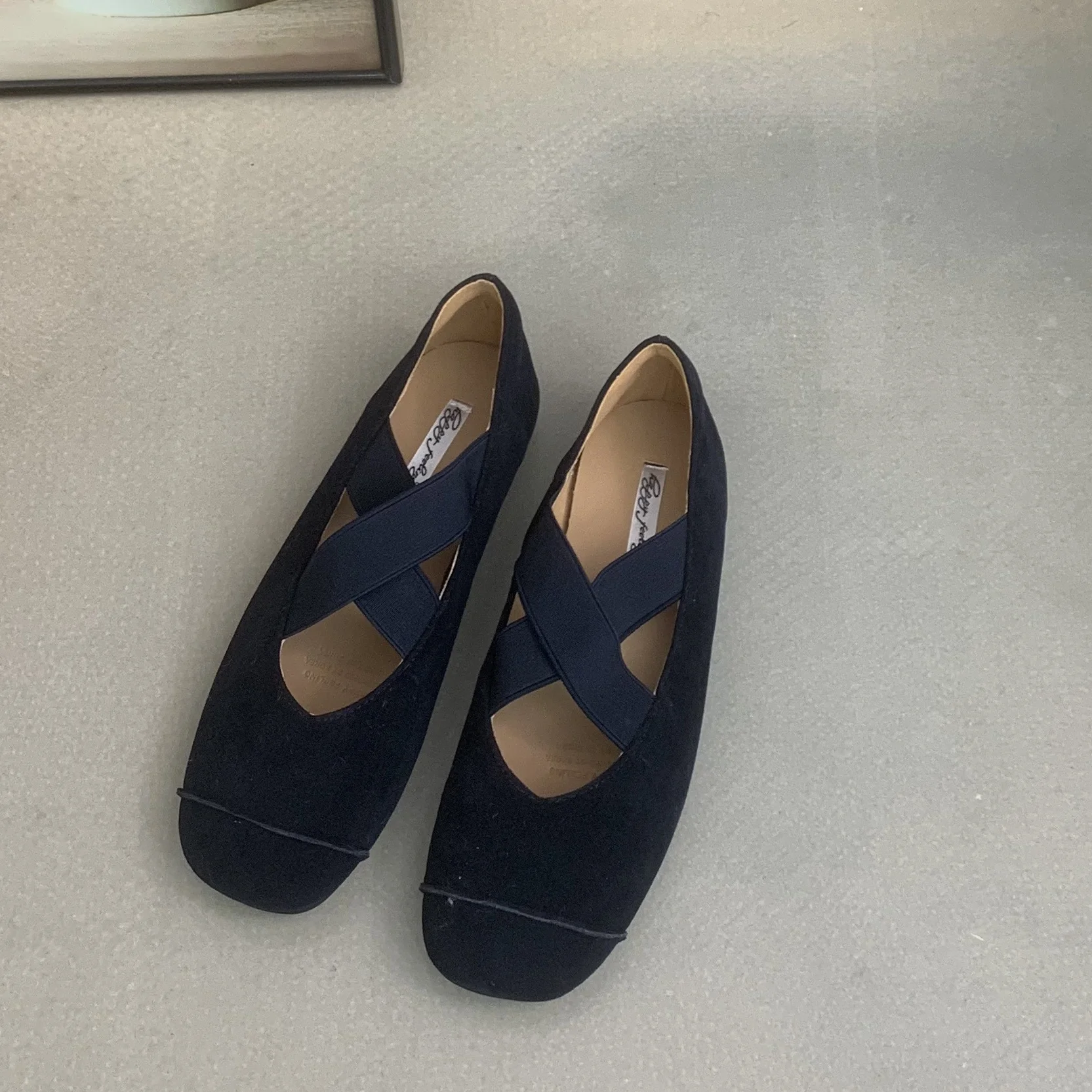 Bailamos 2025 Spring New Brand Women Flats Soft Leather Eelgant Dress Shoes Round Toe Shallow Slip On Ladies Casual Ballet Shoes