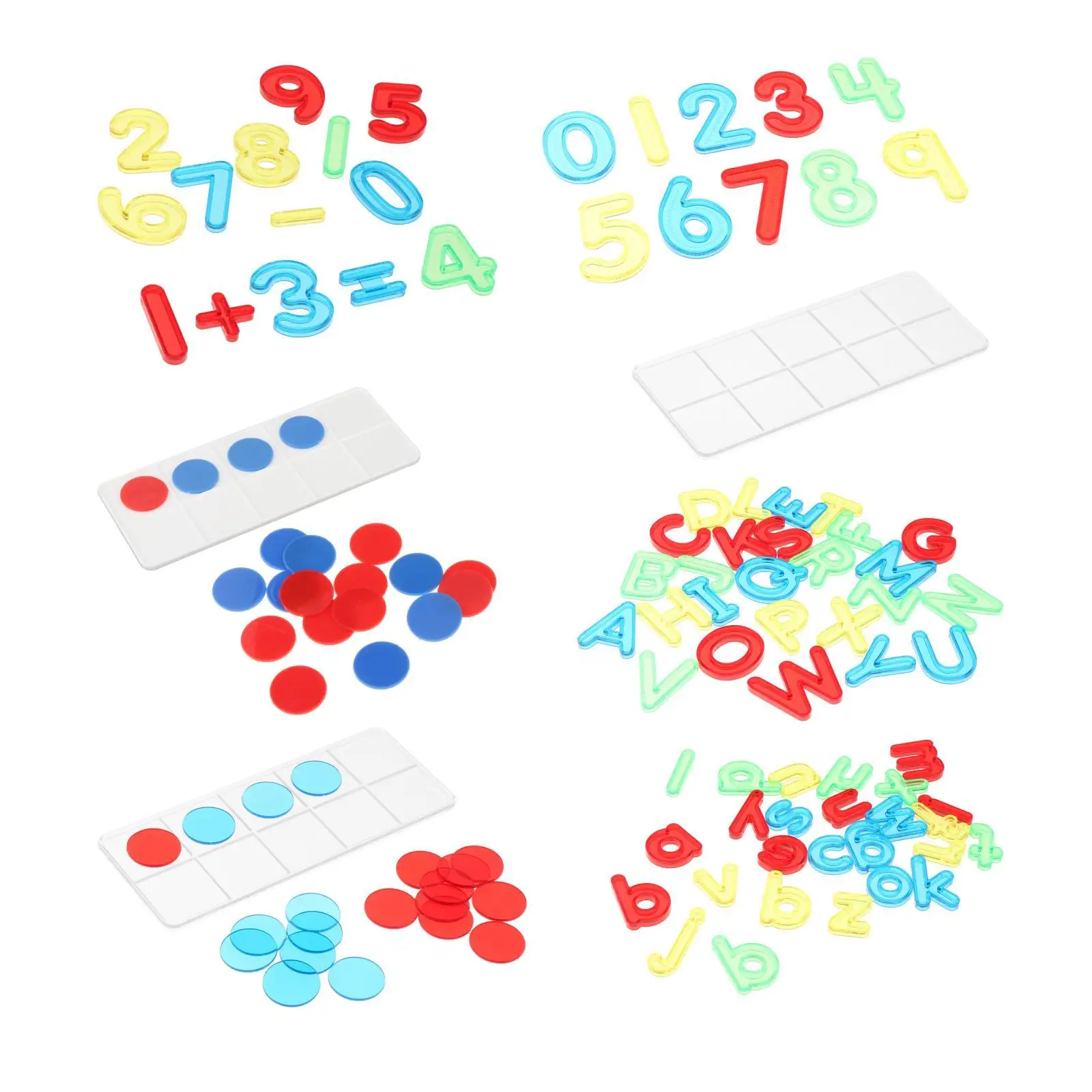 Juguetes de matemáticas Conteo de números, juguetes del alfabeto para actividades de jardín de infantes, aula, niñas y niños