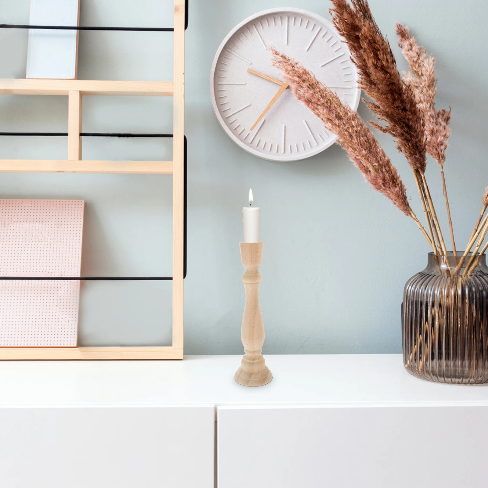 

Aromatherapy Wooden Holder Unique Shaped Design Compact Adorable Versatile Wedding Home Decor Natural