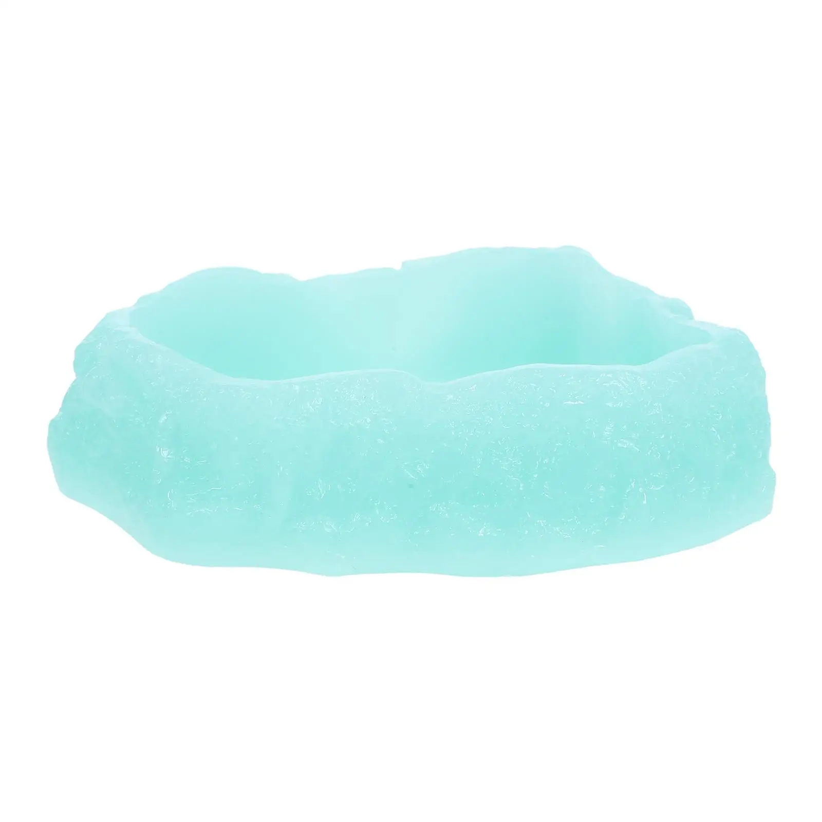 

Luminous Resin Food Basin Night Dish Durable Bowl Tank Accessory Gecko Lizard Snake Pet SuppliesReusable Reptile Bowl