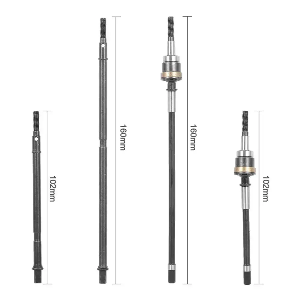 

Передний приводной вал с универсальным шарниром и комплектом задней оси для радиоуправляемого автомобиля Axial Wraith RR10 90018 90020 90045 90048.