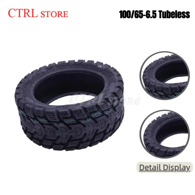 Thickened vacuum tyre 100/65-6.5 tubeless tyre for electric scooter tyre accessories