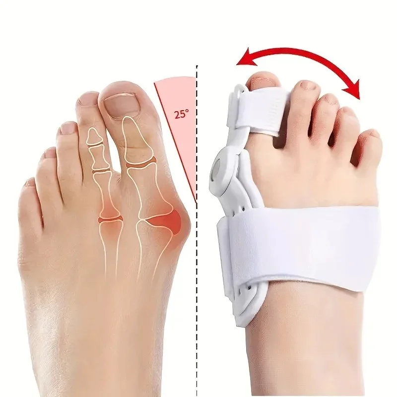 1 PCS Big Bone Toe Bunion Splint Straightener Corrector Foot For Feet Care Hallux Valgus Protector Pain Relief Foot Care Tools