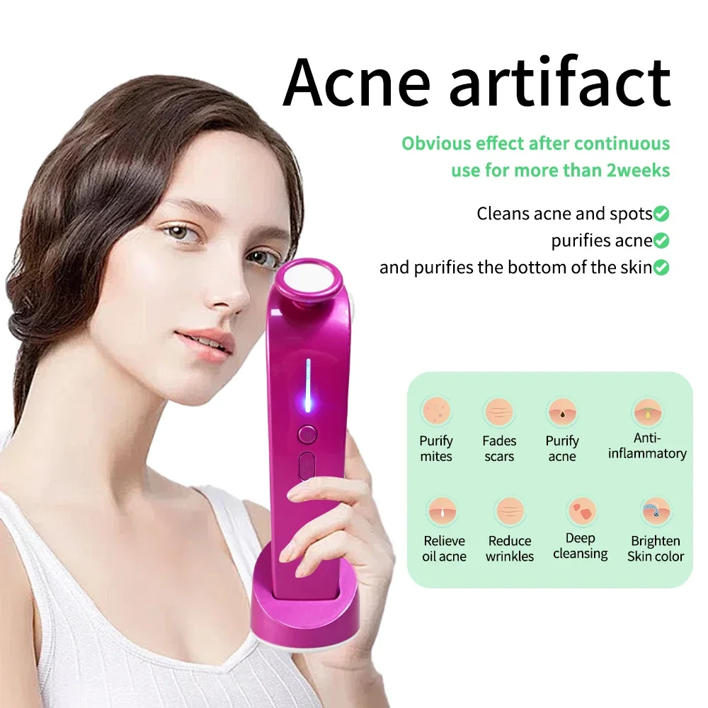 Ozone Plasma Acne Removal Device - USB Portable Facial Treatment Tool for Acne, Blackheads, Wrinkles & Skin Tightening | At Home