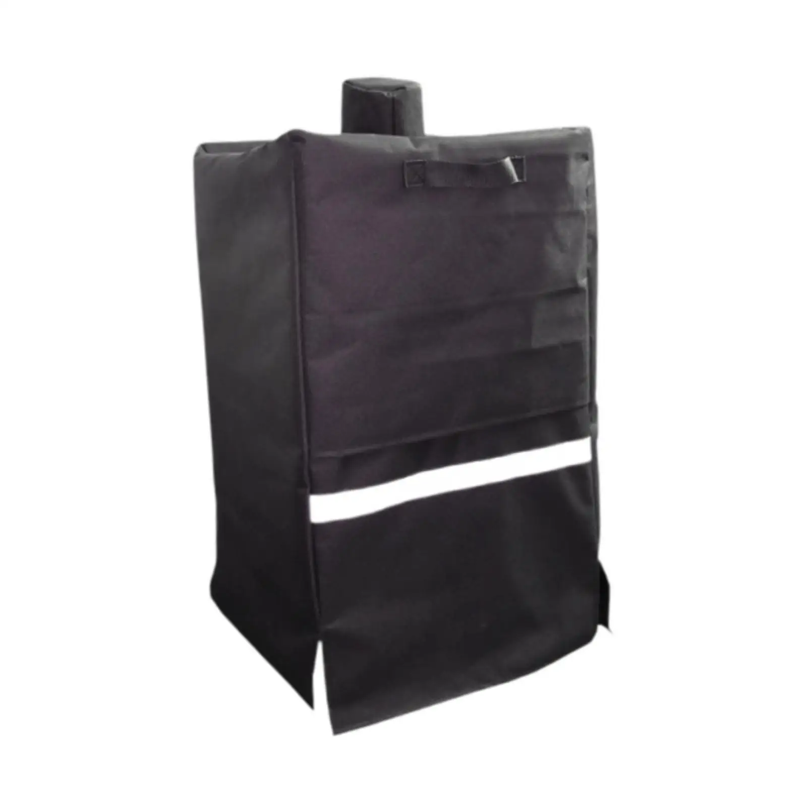 BBQ Grill Cover Sturdy Convenient Waterproof Smoker Cover for Garden Outside