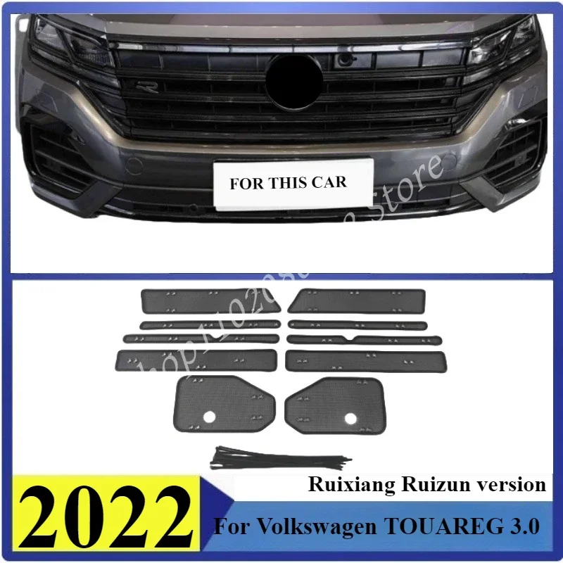 

Insect-proof Air Inlet Protect Cover Airin Insert Net Vent Racing Grill For Volkswagen TOUAREG 2022 3.0 Filter