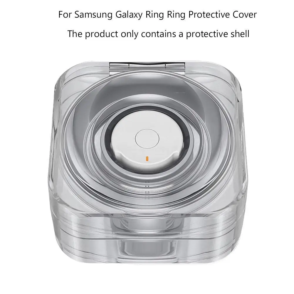 Voor Samsung Galaxy Smart Charging Case Beschermhoes TPU Materiaal Transparant Anti-drop Beschermende Shell