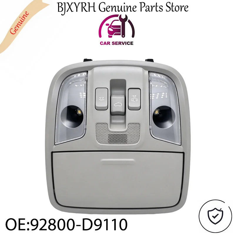 92800D9110 Genuine Overhead Console Lamp Assembly for Kia Sportage 2016-2021 OEM 92800-D9110 92800-D9110ED