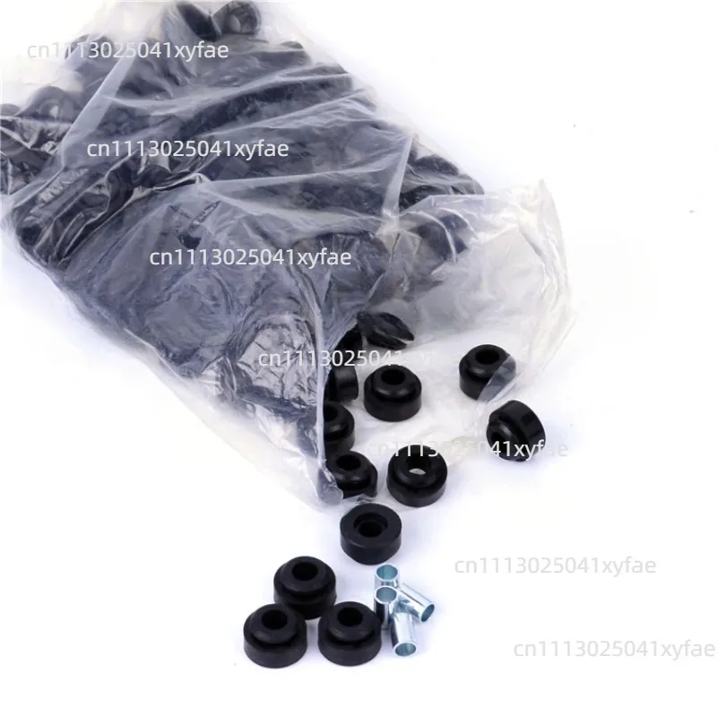 4Pcs Universal Anti Vibration Rubber Pads Shock Absorbing Feet Sleeve for Refrigerator Compressor
