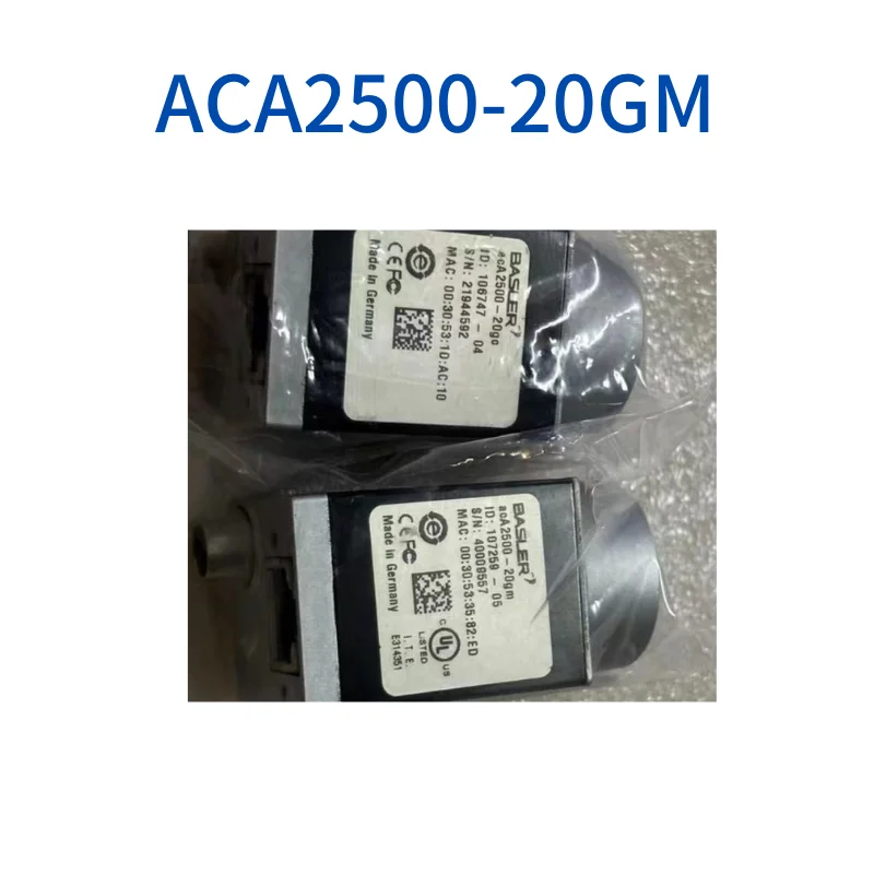 Second hand ACA2500-20GM color industrial camera 500W 20 frames tested OK fast delivery