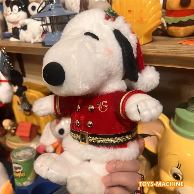 Snoopy Christmas Plush Toy Kawaii Cartoon Soft Fabric Toy Plush Doll Unique Snoopy Doll Sofa Decoration Children Christmas Gift